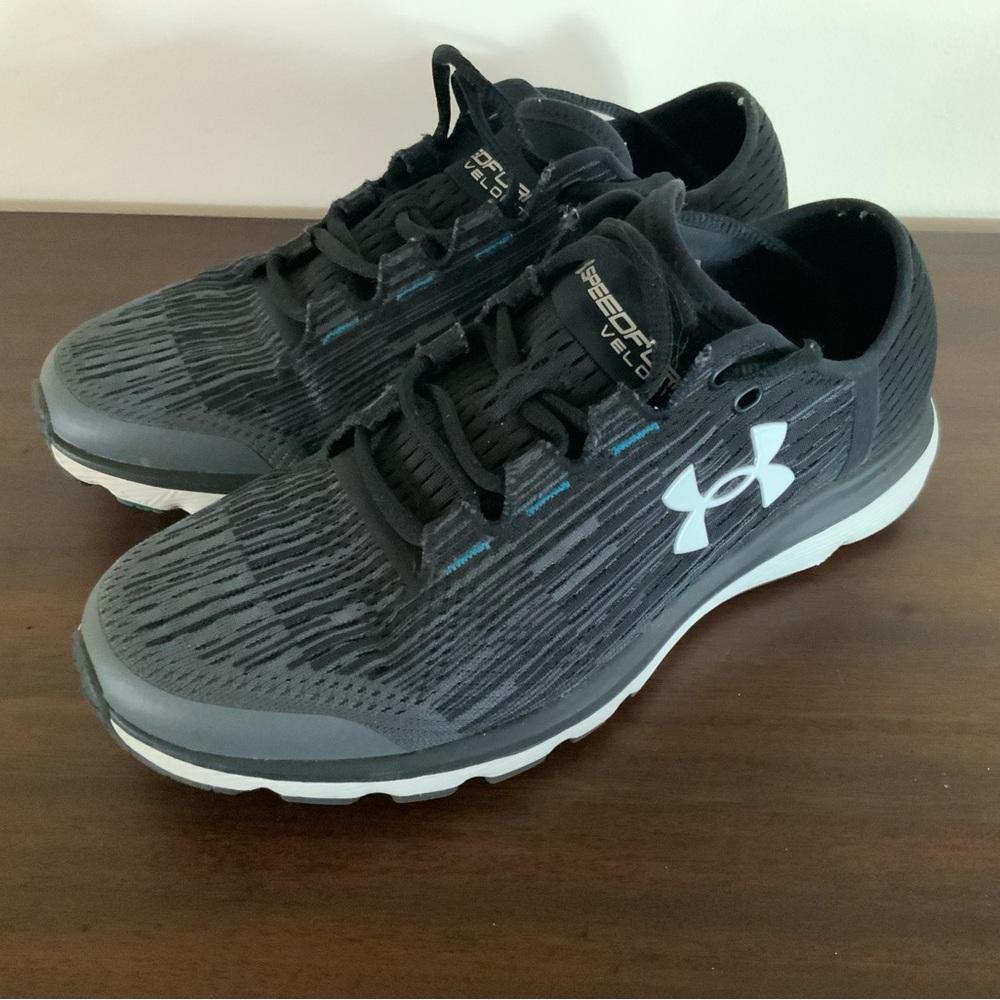 3-$50 Under Armour Black and Gray Athletic Shoes